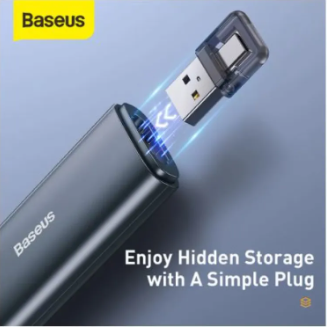 Picture of Baseus Orange Dot Wireless Presenter Pen 2.4Ghz USB C Adapter Handheld Remote