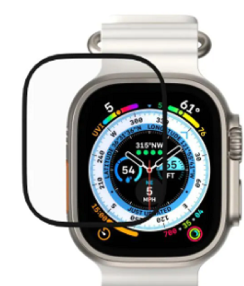 Picture of HW8, DT8, S8 Max, KD99, YS8 Ultra Watch 49mm Screen Protector Full Protective Film Apple Watch Ultra/Clone Screen Protector