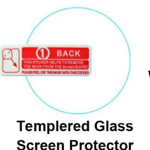 Picture of KOSPET TANK T2 Smartwatch Premium Transparent Tempered Glass Screen Protector