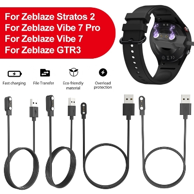 Picture of Magnetic Smart Watch Charger USB Charger Cable Cord Smart Bracelet Charging Cable for Zeblaze Vibe 7 Pro/for Zeblaze GTR 3