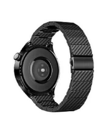 Picture of 22mm Carbon Fiber Metal Watch Band Wrist Strap For Gear S3/ DT78/ DT98/ DT95/ DT92/ L15/ L13/ L16/ Amazfit Pace/ Zeblaze GTR-2/ Colmi i30/ Mibro X1/ M29 Smartwatch