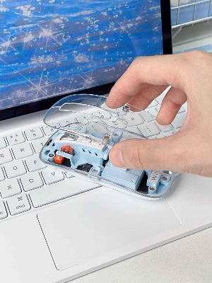 Picture of For PC WiWU WM105 Crystal Magnetic Wireless Mouse