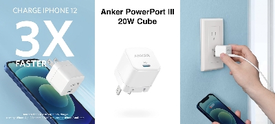 Picture of Anker A2149 Wall Charger Anker PowerPort III Cube 20W  PowerPort