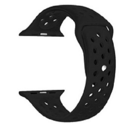 Picture of 42mm/44mm/45mm Soft Fashion Silicone Replacement Strap For Apple Watch Series 7 Smart Watch