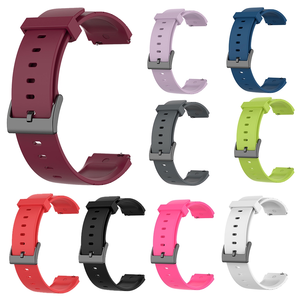 Picture of 18mm Soft Silicone Replacement Wristband Strap For Smartwatch
