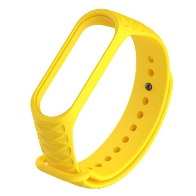 Picture of Replaceable Wrist Strap Bracelet For Xiaomi Mi Band 3 - Yellow