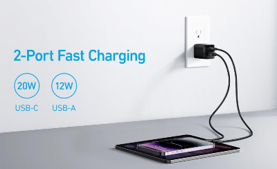 Picture of Anker 323 Charger (33W) 2 Port Compact Charger A2331