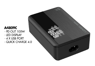 Picture of Ldnio 100W GAN Super Fast Charger A4809C