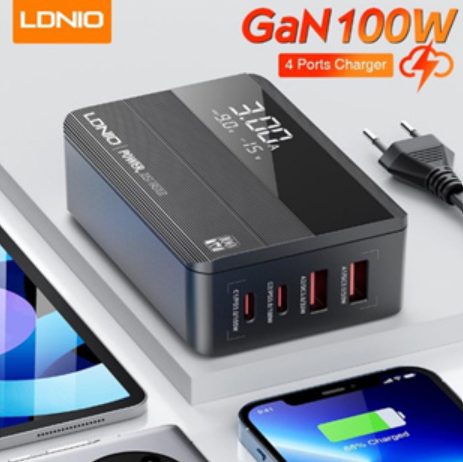 Picture of Ldnio 100W GAN Super Fast Charger A4809C