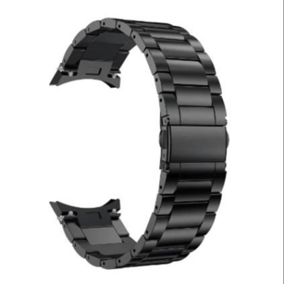 Picture of Galaxy Watch 4 Classic 46mm 42mm, Galaxy Watch 4/5 44mm 40mm, Galaxy Watch 5 Pro 45mm Smartwatch No Gaps Stainless Steel Metal Band Strap