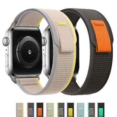 Picture of 45mm/49mm/44mm/42mm Trail Loop Band iWatch Strap For watch Ultra series 8 7 6 5 4 3 SE.