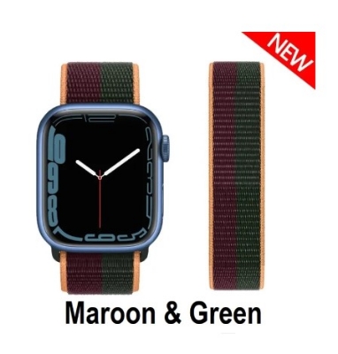 Picture of T800 Ultra/ T800/ HK9 pro/ HK9 Ultra Nylon Strap for iWatch Band 49mm 45mm 44mm 42mm Smartwatch Wristband Belt..