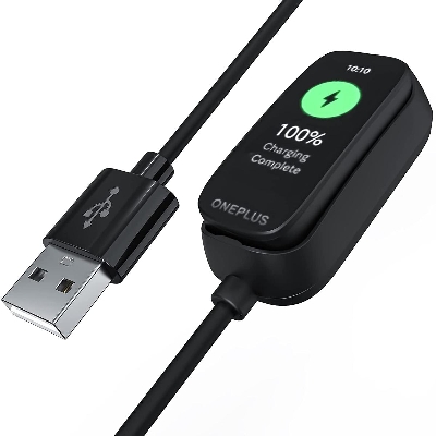 Picture of Oneplus Smart Band Charger Compatible USB Magnetic Charging Cable.