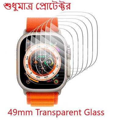 Picture of 49mm Premium Transparent Tempered Glass Screen Protectors.