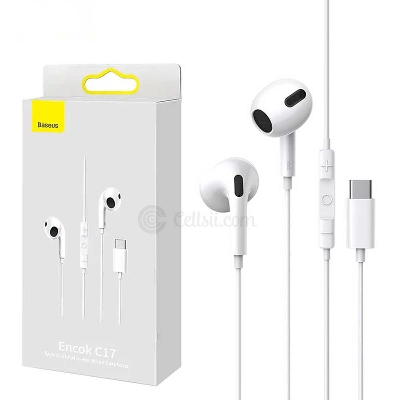 Picture of BASEUS Encok C17 Type-C Wired In-ear Earphone - Headphone