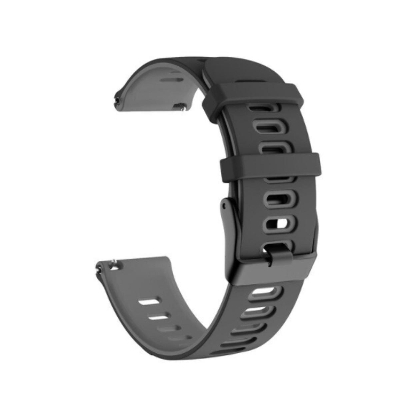 Picture of 22mm Width Double Colors Watch Band Silicone Watch Strap - Watch Strap