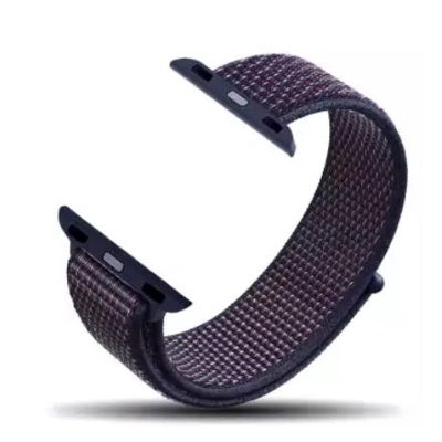 Picture of 442mm/44mm Nylon Replacement Strap For Smart Watch-indigo - Smart Watch Belt