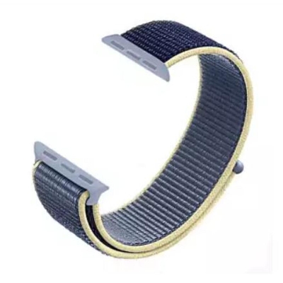 Picture of 42mm/44mm Nylon Replacement Strap For Smart Watch-Blue - Smart Watch Belt