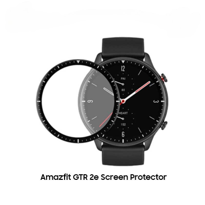 Picture of AmazFit GTR 2E Smart Watch Screen Protector Glass, Anti-Scratch Ultimate Protection for Your Watch