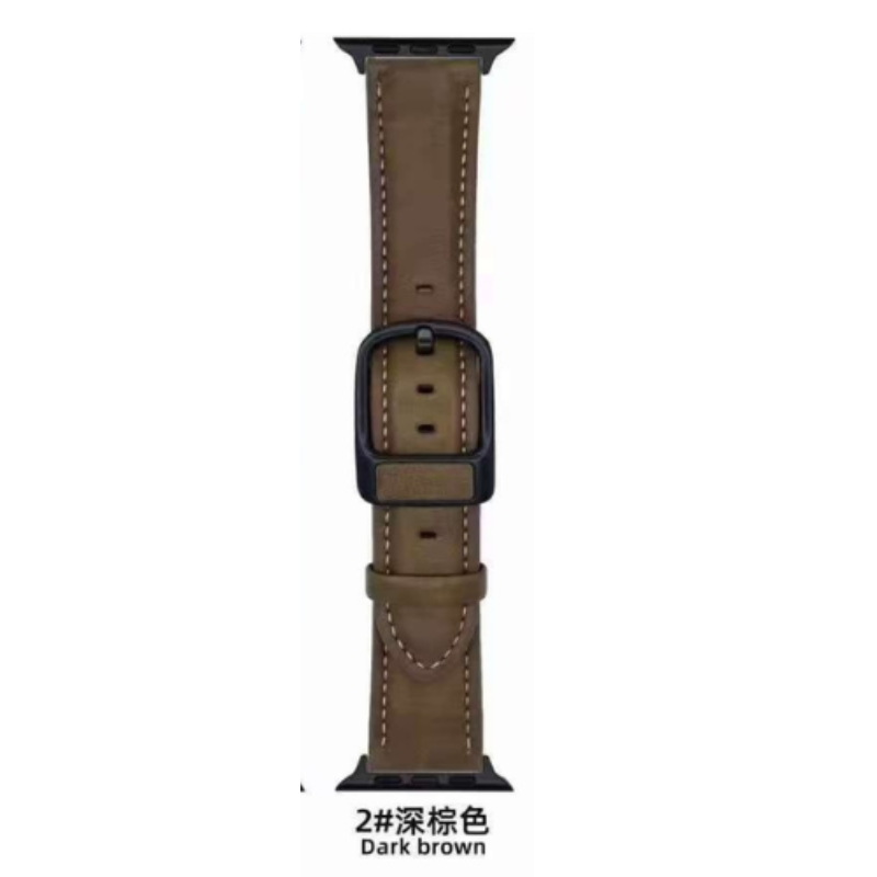 Picture of Genuine Leather Strap For Apple Watch Band 49mm 44mm 45mm 42mm