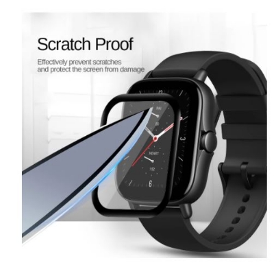 Picture of Amazfit GTS 2E Smart Watch Screen Protector Glass, Anti-Scratch Ultimate Protection for Your Watch