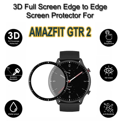 Picture of Amazfit GTR 2 Smart Watch Screen Protector Glass, Anti-Scratch Ultimate Protection for Your Watch
