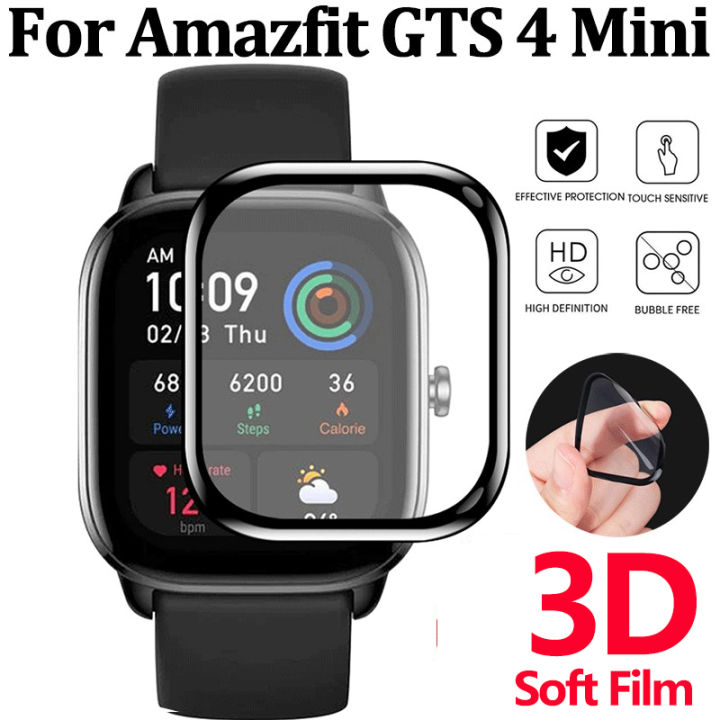 Picture of Amazfit GTS 4 Mini Smart Watch Screen Protector Glass, Anti-Scratch Ultimate Protection for Your Watch