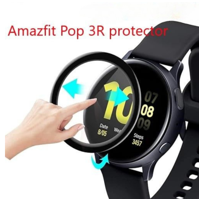 Picture of Amazfit Pop 3R Smart Watch Screen Protector Glass, Anti-Scratch Ultimate Protection for Your Watch