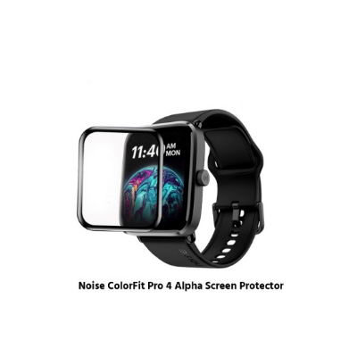 Picture of Noise Colorfit Pro 4 Smart Watch Screen Protector Glass, Anti-Scratch Ultimate Protection for Your Watch