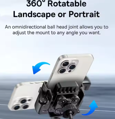 Picture of Baseus Bike Phone Holder Case Cycling Bike Mount for iPhone Xiaomi Mobile Phone Stand Bag Handlebar Bicycle 360 Degree Rotatable