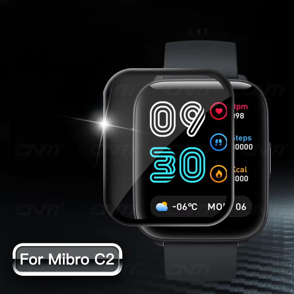 Picture of Mibro C2 Smart Watch Screen Protector Glass, Anti-Scratch Ultimate Protection for Your Watch