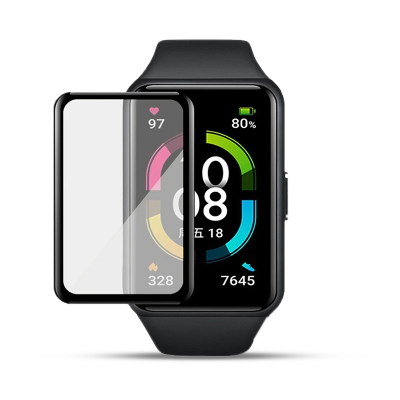 Picture of Huawei Honor band 6 Smart Watch Screen Protector Glass, Anti-Scratch Ultimate Protection for Your Watch