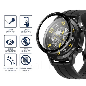 Picture of Realme Watch S Pro Smart Watch Screen Protector Glass, Anti-Scratch Ultimate Protection for Your Watch