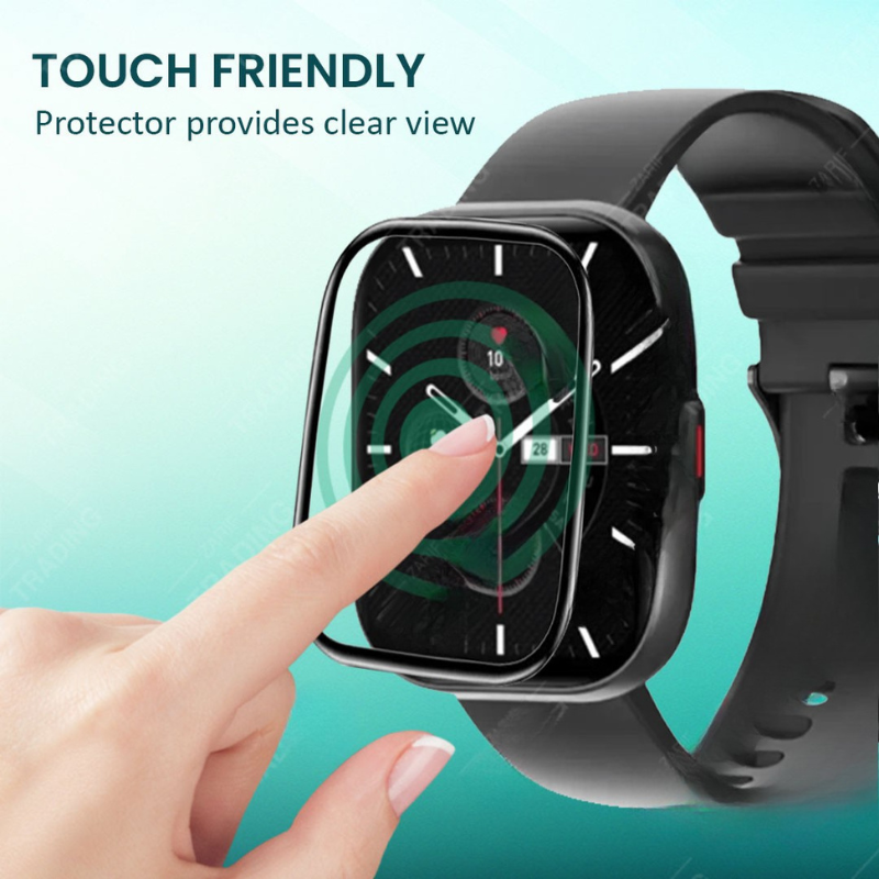 Picture of Colmi P68 Smart Watch Screen Protector Glass, Anti-Scratch Ultimate Protection for Your Watch