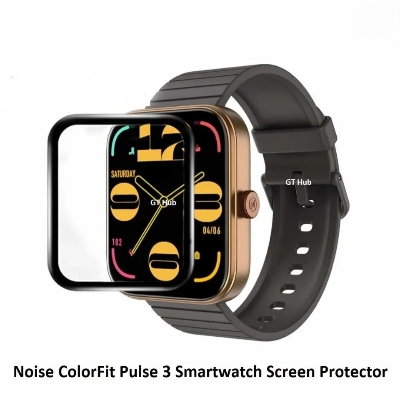 Picture of Noise Colorfit Plus 3 Smart Watch Screen Protector Glass, Anti-Scratch Ultimate Protection for Your Watch