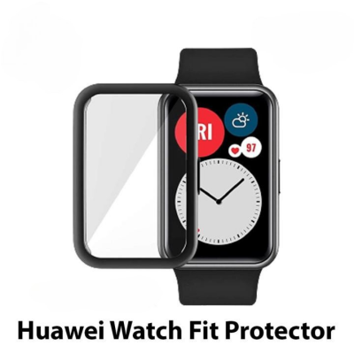 Picture of Huawei Watch Fit Smart Watch Screen Protector Glass, Anti-Scratch Ultimate Protection for Your Watch