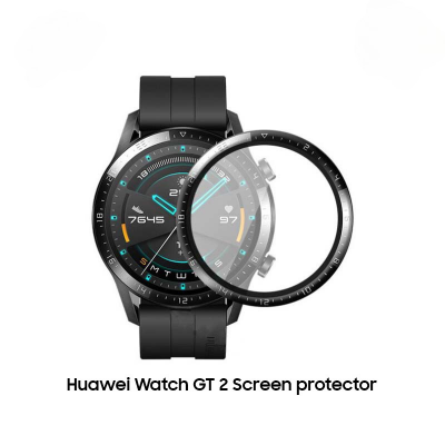Picture of Huawei GT 2 Smart Watch Screen Protector Glass, Anti-Scratch Ultimate Protection for Your Watch