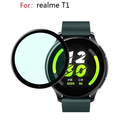 Picture of Realme T1 Smart Watch Screen Protector Glass, Anti-Scratch Ultimate Protection for Your Watch