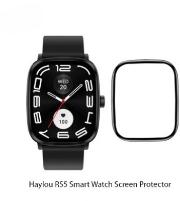 Picture of Haylou RS 5 Smart Watch Screen Protector Glass, Anti-Scratch Ultimate Protection for Your Watch