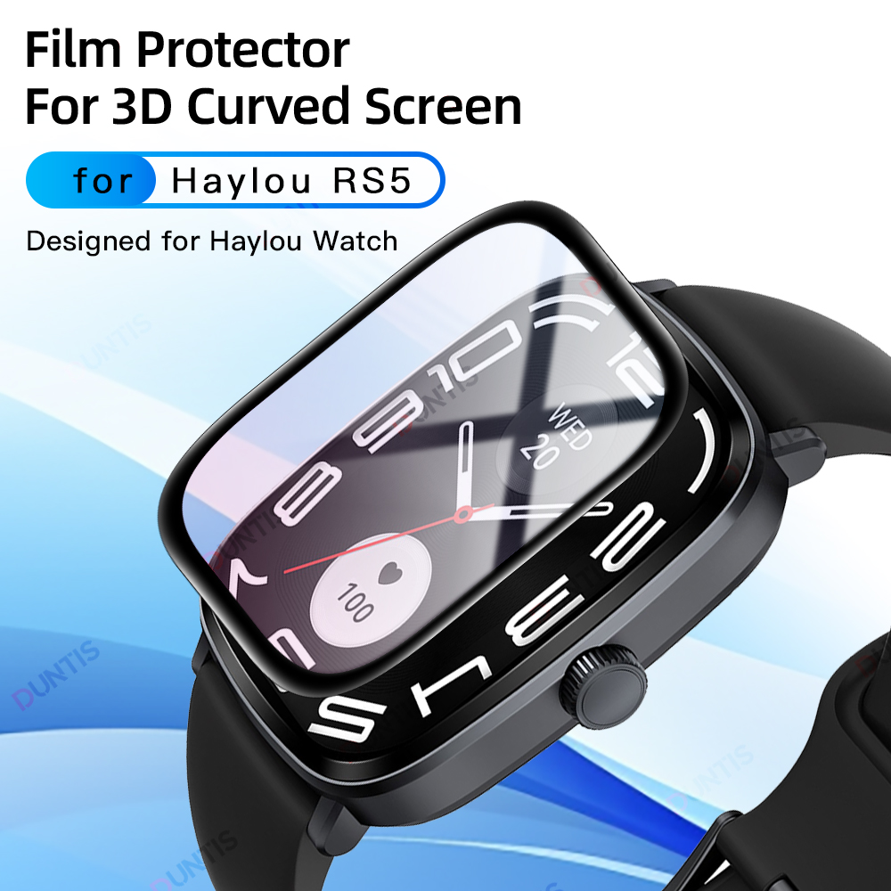Picture of Haylou RS 5 Smart Watch Screen Protector Glass, Anti-Scratch Ultimate Protection for Your Watch