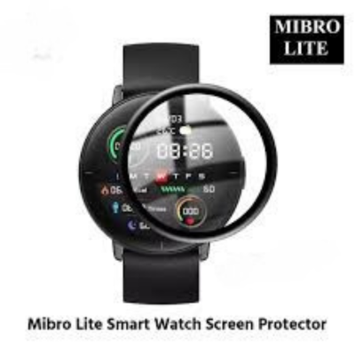 Picture of Mibro Lite Smart Watch Screen Protector Glass, Anti-Scratch Ultimate Protection for Your Watch