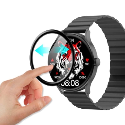 Picture of Imiki TG 1 Smart Watch Screen Protector Glass, Anti-Scratch Ultimate Protection for Your Watch