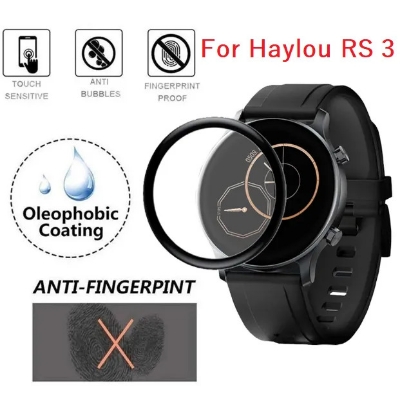 Picture of Haylou RS 3 Smart Watch Screen Protector Glass, Anti-Scratch Ultimate Protection for Your Watch