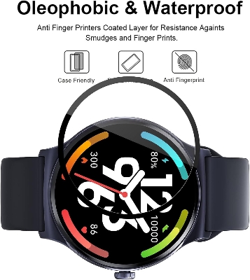 Picture of Haylou Solar Lite Smart Watch Screen Protector Glass, Anti-Scratch Ultimate Protection for Your Watch