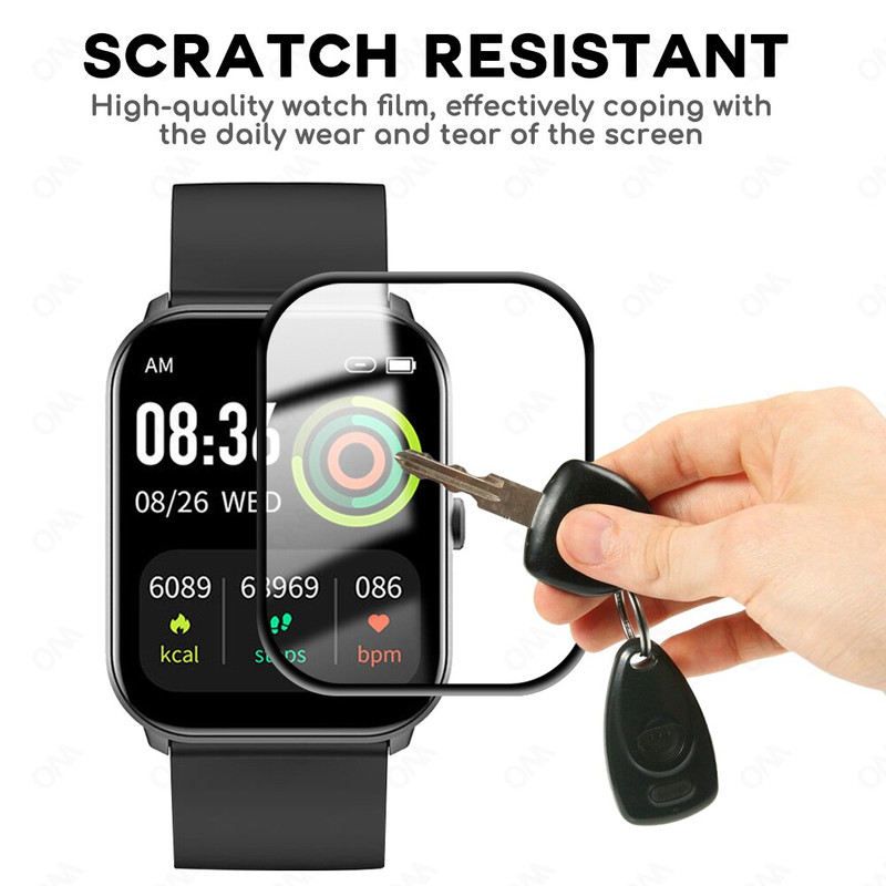 Picture of Imilab W01 Smart Watch Screen Protector Glass, Anti-Scratch Ultimate Protection for Your Watch