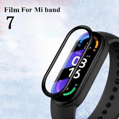 Picture of MI Band 7 Smart Watch Screen Protector Glass, Anti-Scratch Ultimate Protection for Your Watch
