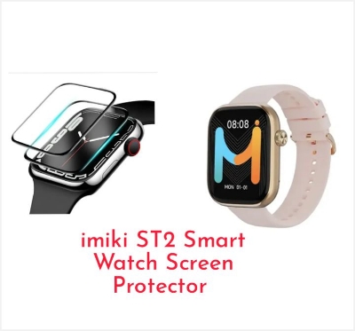 Picture of Imiki ST 2 Smart Watch Screen Protector Glass, Anti-Scratch Ultimate Protection for Your Watch