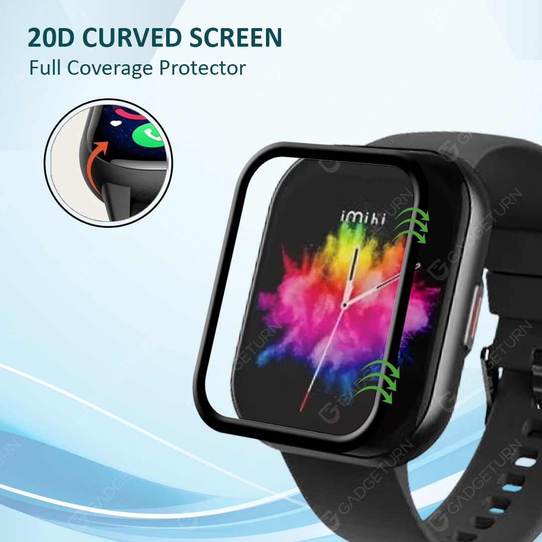 Picture of Imiki SE 1 Smart Watch Screen Protector Glass, Anti-Scratch Ultimate Protection for Your Watch