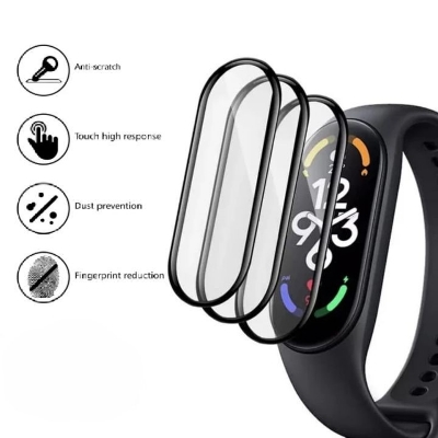 Picture of MI Band 4 Smart Watch Screen Protector Glass, Anti-Scratch Ultimate Protection for Your Watch