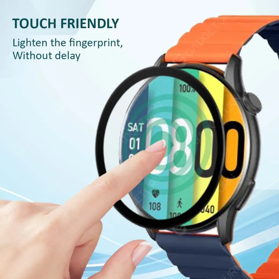 Picture of Kieslect KR Pro Smart Watch Screen Protector Glass, Anti-Scratch Ultimate Protection for Your Watch